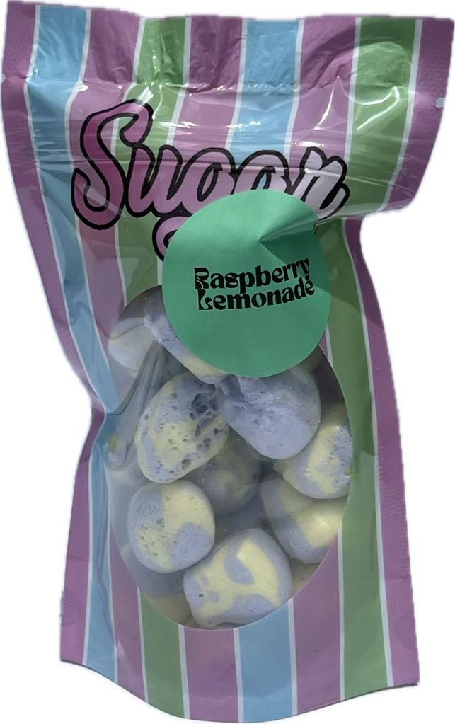 Raspberry lemonaid freeze dried taffy