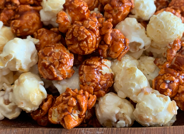 Pumpkin spice popcorn